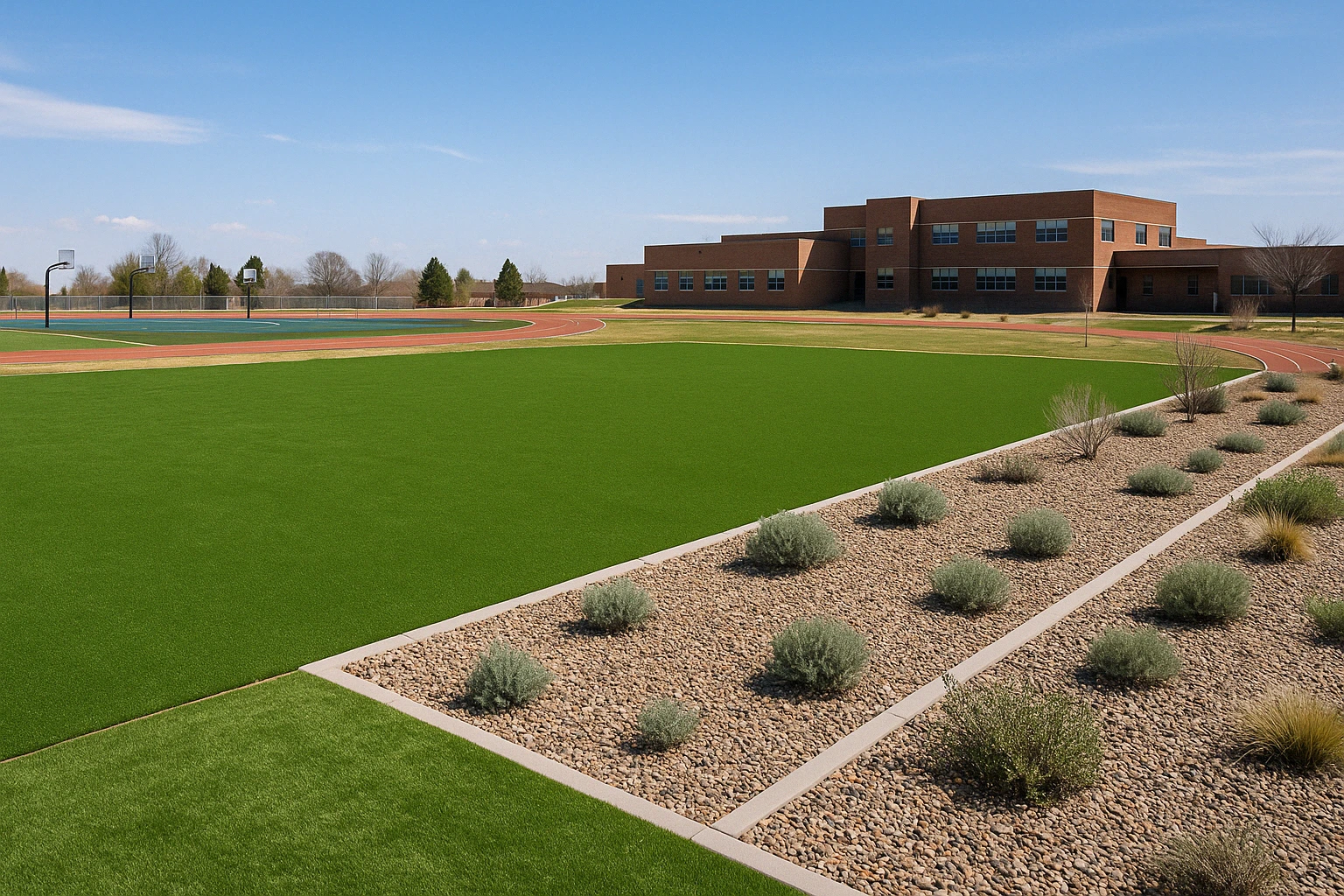 Beautiful turf